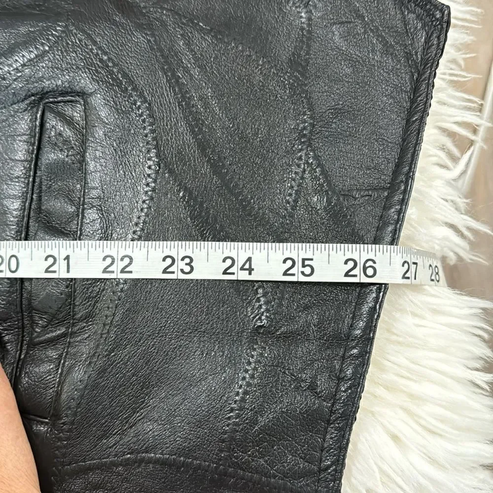 NAVARRE LEATHER COMPANY VEST SIZE XXXL